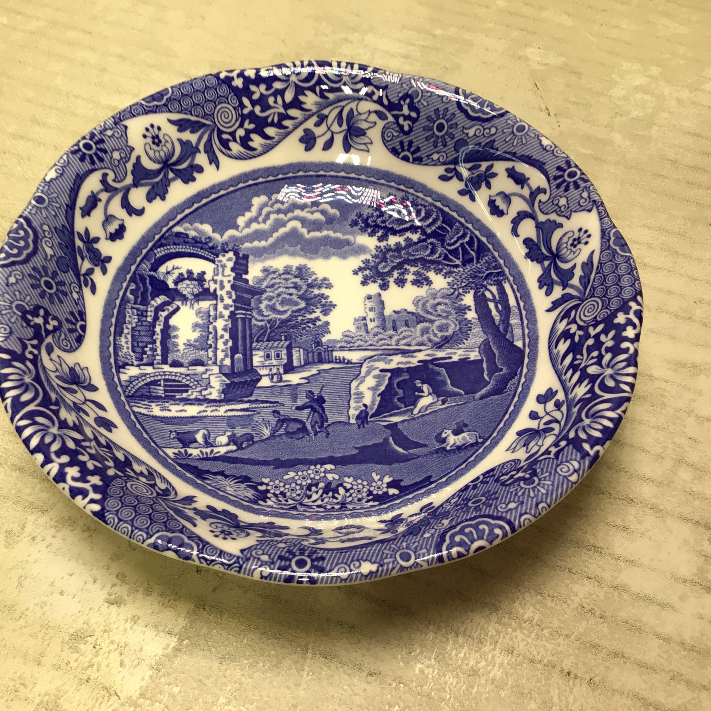 Spode Blue Italian Cereal Bowl-Set of 4 (7673301500142)